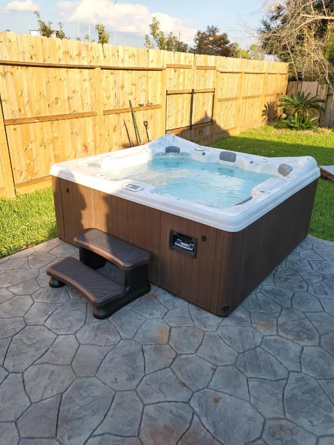 1976Houstongem Luminous Pvtpool & Hottub Dt20Mins For Lrg Families 6Beds 2Bath Villa Bagian luar foto
