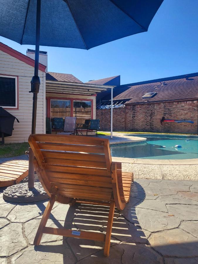 1976Houstongem Luminous Pvtpool & Hottub Dt20Mins For Lrg Families 6Beds 2Bath Villa Bagian luar foto