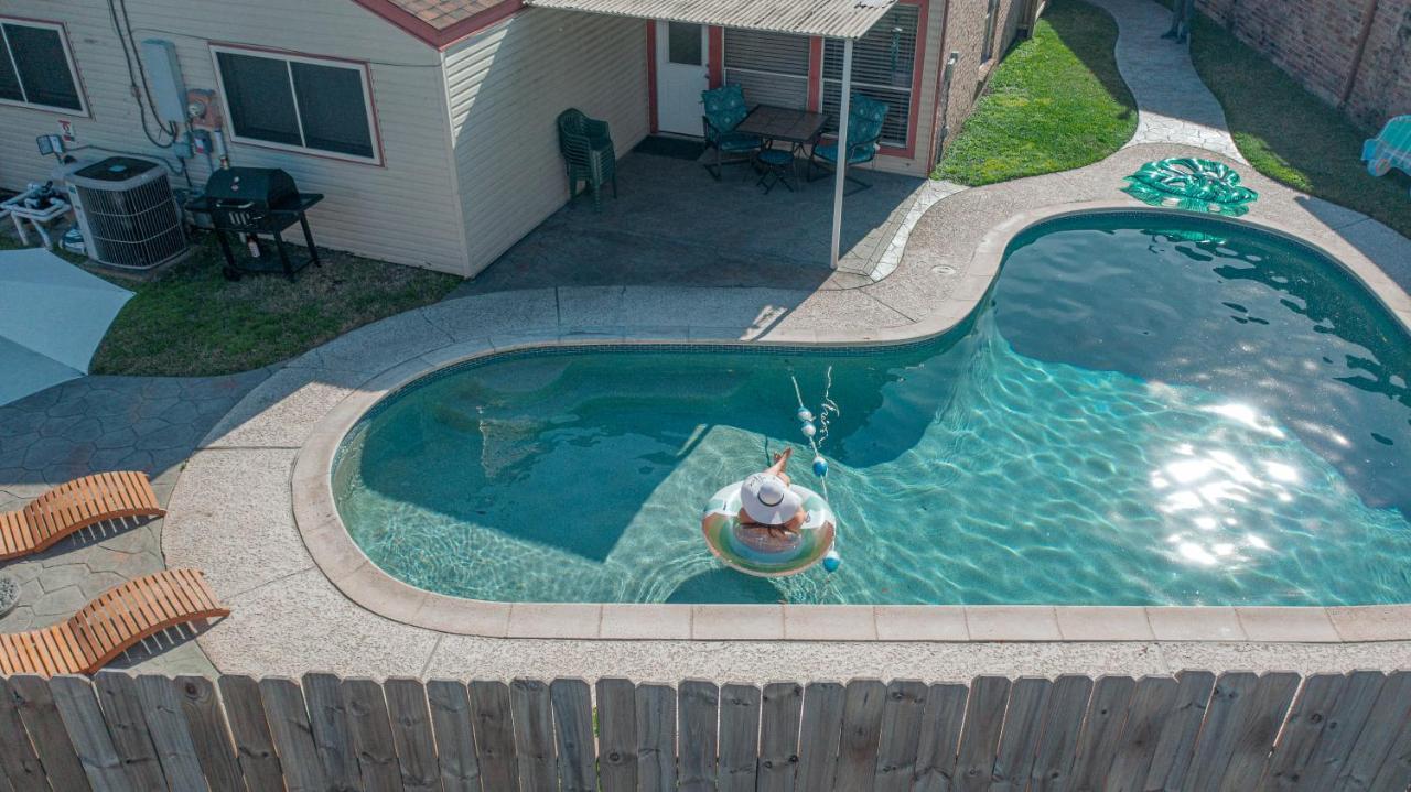 1976Houstongem Luminous Pvtpool & Hottub Dt20Mins For Lrg Families 6Beds 2Bath Villa Bagian luar foto