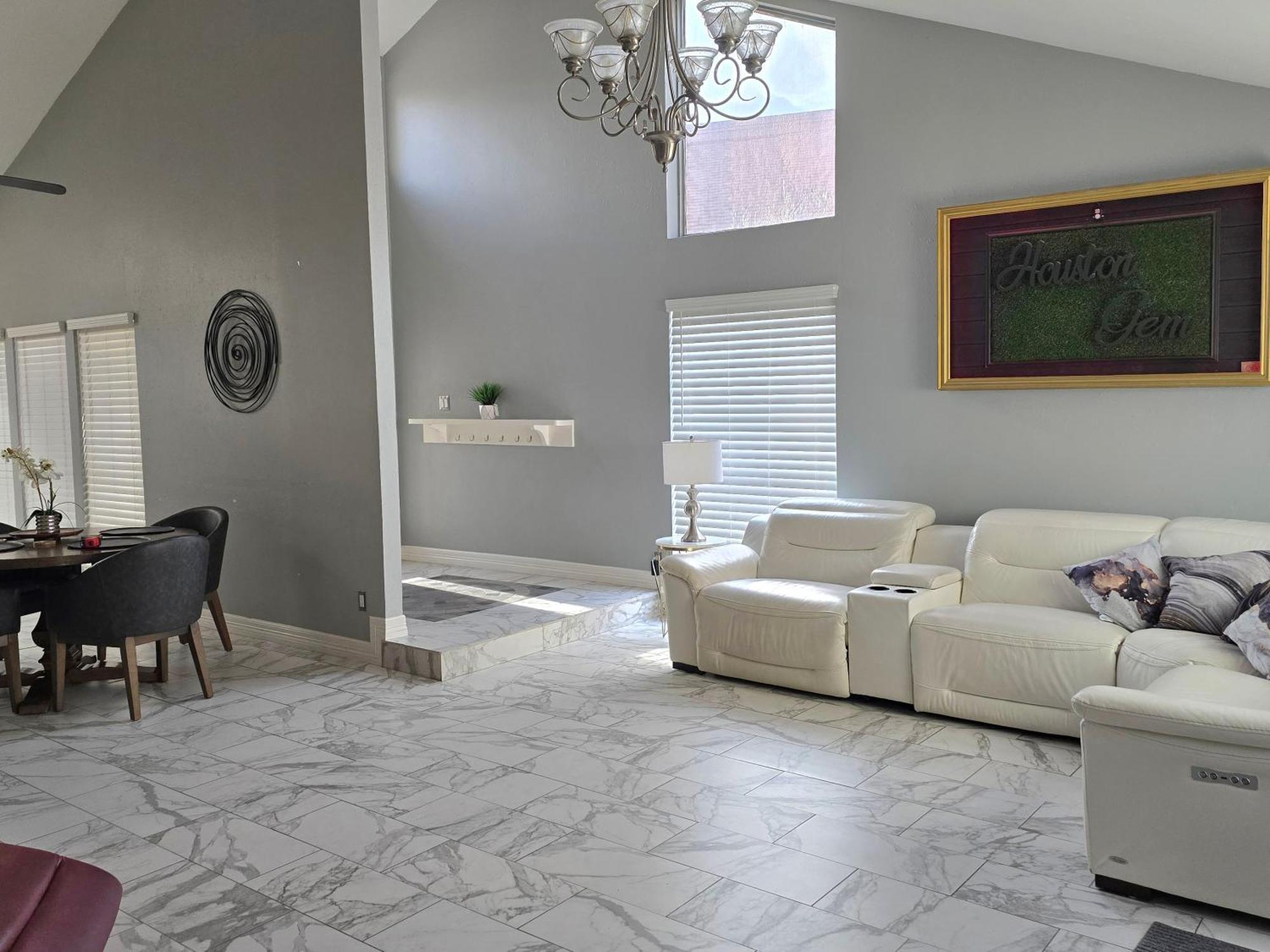 1976Houstongem Luminous Pvtpool & Hottub Dt20Mins For Lrg Families 6Beds 2Bath Villa Ruang foto